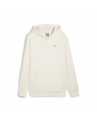 Puma Men's White Hoodie - Sport & Casual - Comfort Cotton
