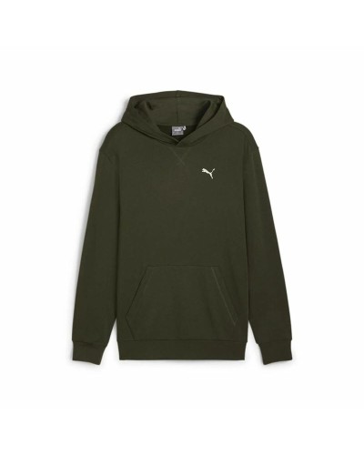 Sweat à capuche Puma Homme Olive - Décontracté & Sportif
