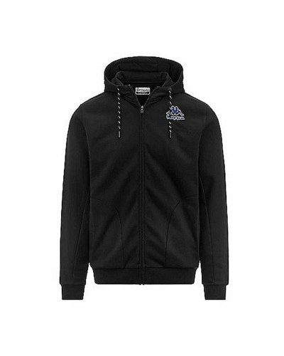 Herenhoodie Kappa Firti Zwart