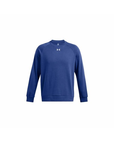 Under Armour Sudadera para Hombre Rival Fleece Crew Azul - Deporte y Casual

