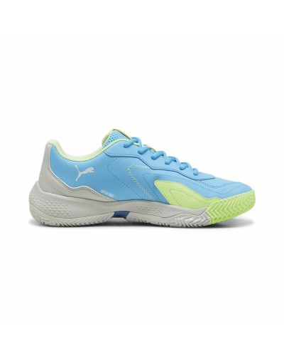 Puma Nova Smash : Chaussures de Padel Adulte Bleu Azur/Ciel - Performance et Confort
