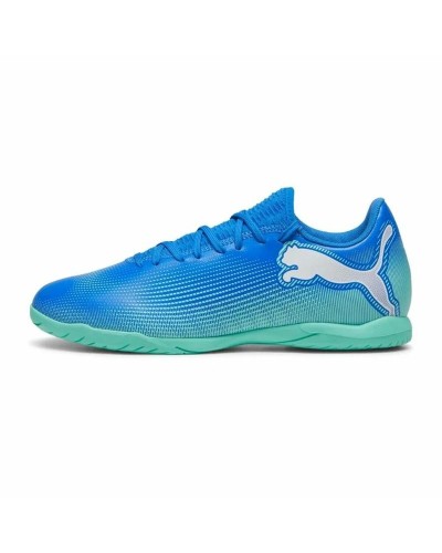Puma Future 7 Play It Azzurro - Adult Indoor Football Shoes Excellent Grip
