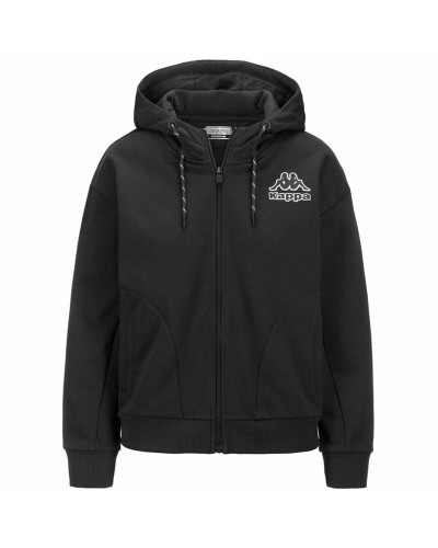 Kappa Femisa: Veste de Sport Noire Femme - Entraînement & Loisirs
