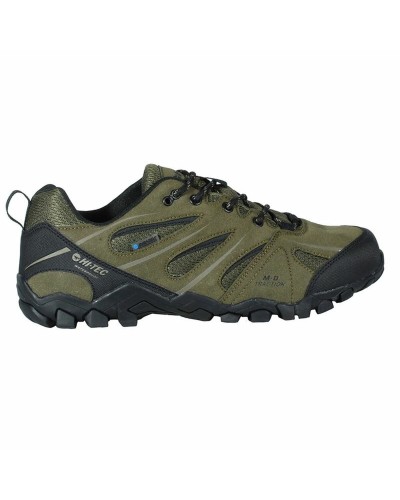 Hi-Tec Walker Olive: Chaussures de Sport Homme Trekking Légères & Résistantes
