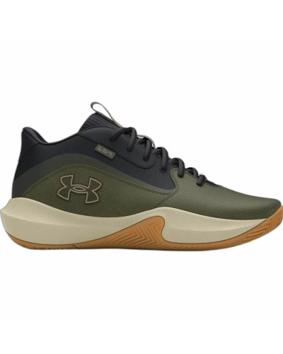 Under Armour Lockdown 7 - Men's Basketball Shoes Khaki/Olive - Optimal Performance

