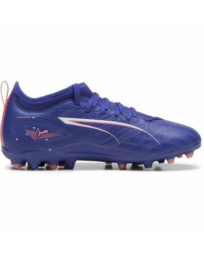 Puma Ultra 5 Match MG: Children's Football Boots Purple - Firm Ground
