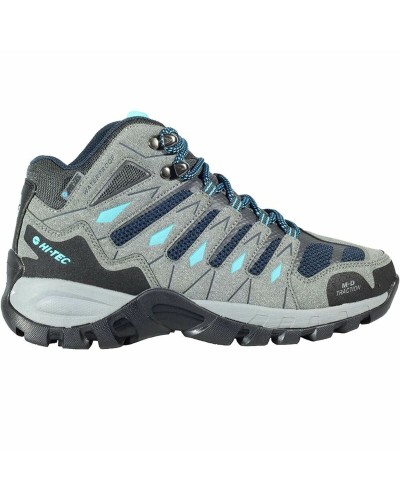 Hi-Tec Corzo Mid Waterproof: Botas de Montaña Cool Gris Oscuro
