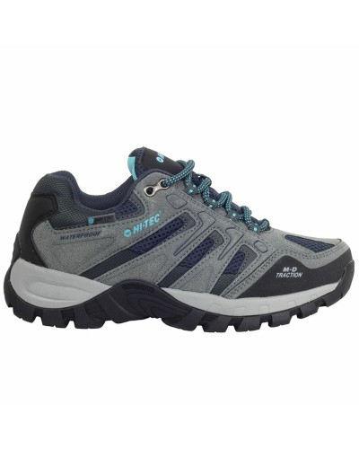 Hi-Tec Corzo Low: Women's Waterproof Dark Grey Sports Shoes
