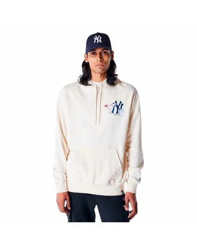 Herenhoodie New Era MLB FOOD GRPHC OS New York Yankees