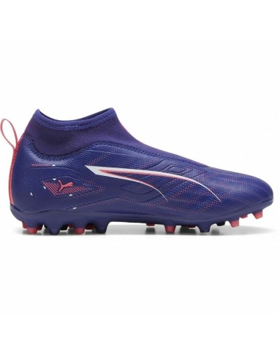 Puma Ultra 5 Match+ LL MG Morado - Zapatillas de Fútbol Niño Terrenos Sintéticos

