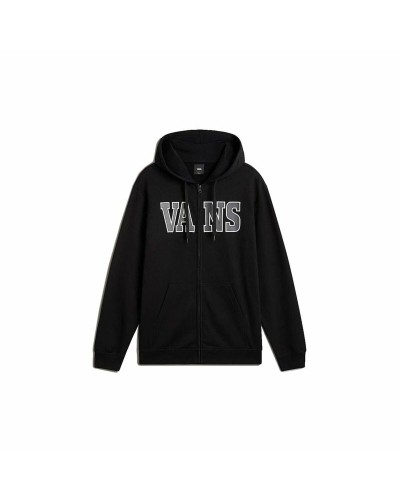Vans Sudadera con Capucha Hombre Varcity Negra: Cómoda y Cálida
