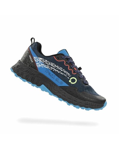 Laufschuhe Atom Terra V2 Marineblau - Erwachsene, Optimale Dämpfung AT158
