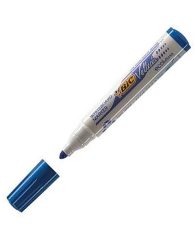 BIC Velleda Ecolutions Liquid Chalk Markers, (12 Pieces), Light Blue
