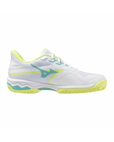 Mizuno Wave Exceed Light 2 CC: Adult Padel Shoes White - Lightweight & Responsive
