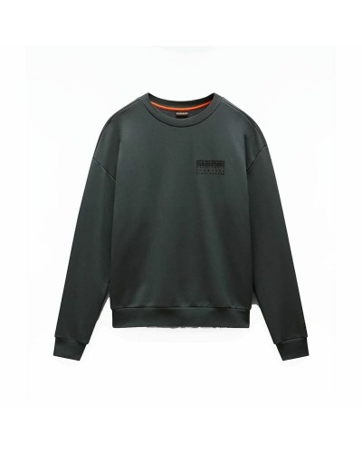 Napapijri B-Premium C Felpa Uomo Girocollo - Casual Sportiva - Blu Navy
