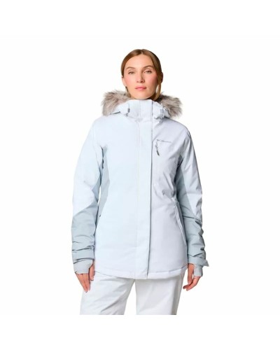 Columbia Ava Alpine II Veste de Ski Femme - Rembourrée, Imperméable - Blanche
