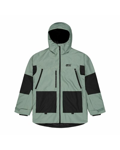 Imagen Jomoh: Chaqueta Deportiva Hombre - Negra Impermeable Transpirable
