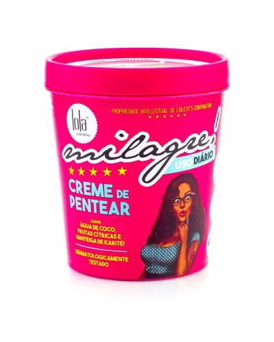 Lola Cosmetics Miracle Curly and Coily Hair Styling Cream - 450g
