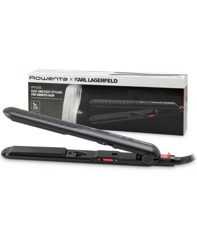 Rowenta Liss & Curl SF321L Hair Straightener: Black/Red, Straightens and Curls
