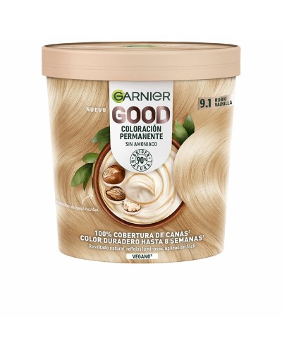 Garnier Good Permanente Haarfarbe Blond 9.1 - Coloration für Zuhause
