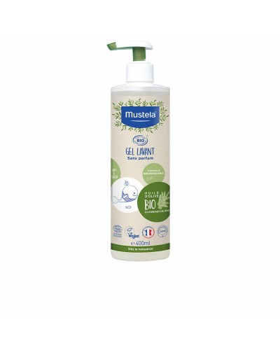 Mustela BIO: Sanftes Gel & Shampoo 400ml - Körper & Haare Kinder
