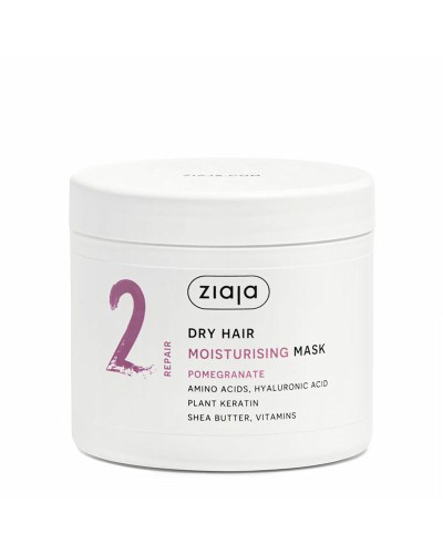 Ziaja Plant Essentials Haarmaske Feuchtigkeit - 350ml - Nährend für trockenes Haar
