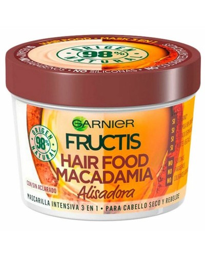 Garnier Hair Food Macadamia - Masque Nourrissant Lissant Cheveux 390ml
