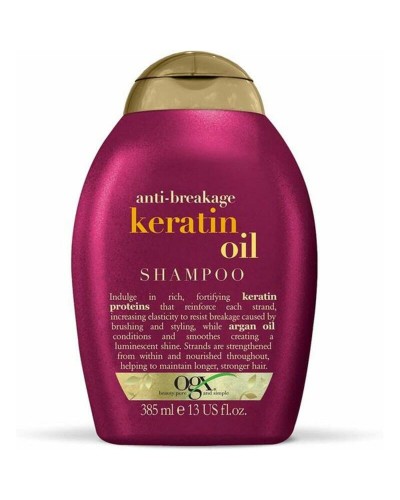 OGX Shampoo Cheratina Anticaduta & Antirottura - 385ml - Capelli Forti
