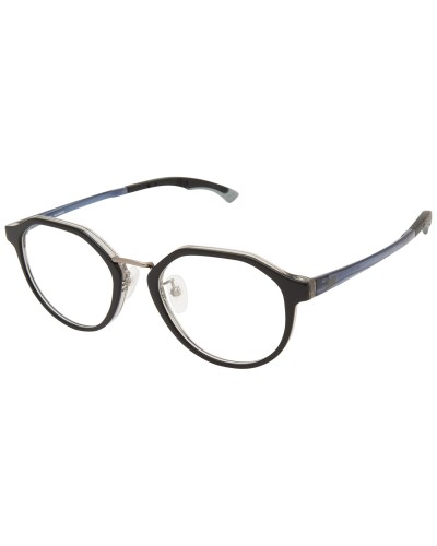 New Balance NB411403 Montura Gafas Hombre Rectangular Negro/Azul 52
