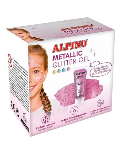 Barnsmink Alpino Gel Glitter Rosa