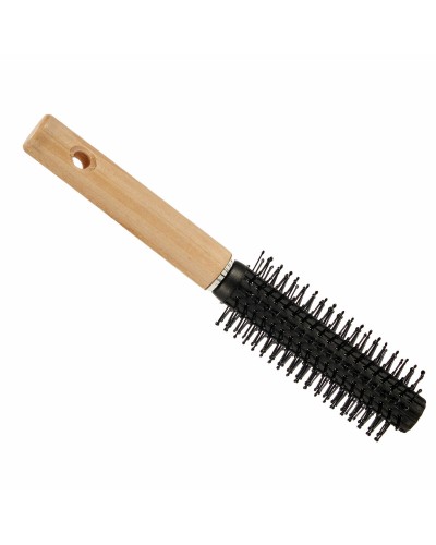 Black Plastic Hair Brush - Detangling Massaging Daily Use

