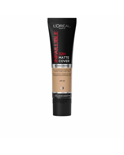 L'Oréal Infaillible 32H Matte Cover - Foundation SPF25 - 115 Warm Undertone
