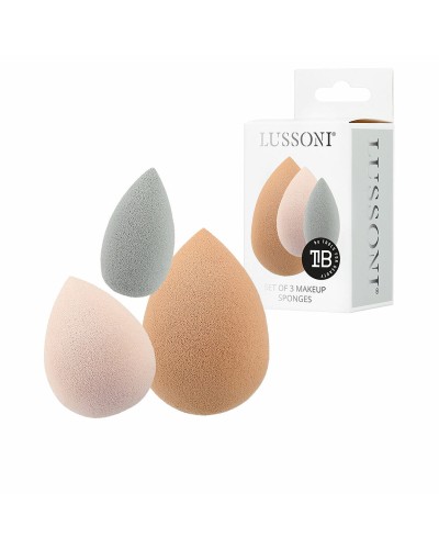 Make-up Spons Lussoni Esponjas Lote Multicolour 3 Onderdelen