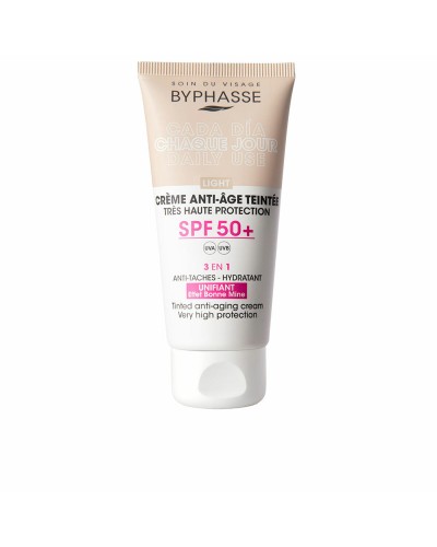 Byphasse Crema Facial Antiedad SPF50 - 50ml - Protección Solar Alta
