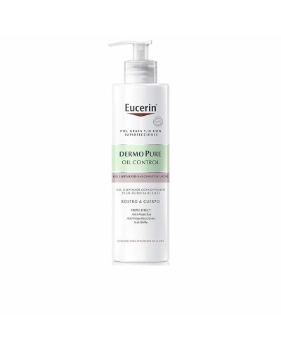 Rengörande ansiktsgel Eucerin DERMOPURE 400 ml