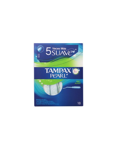 Tampax Pearl Compak: Tamponi con Applicatore, 18 Unità, Protezione Discreta
