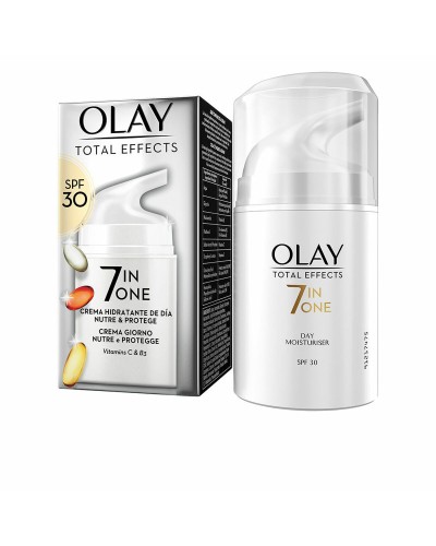 Kosteuttava päivävoide Olay Total Effects 7 yhdessä Ravitseva 50 ml Spf 30