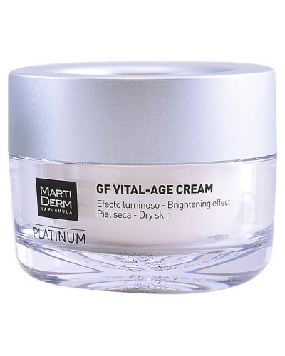 Feuchtigkeitsspendende Tagescreme Martiderm GF Vital-Age Platinum GF SPF 15 (50 ml) (50 ml)