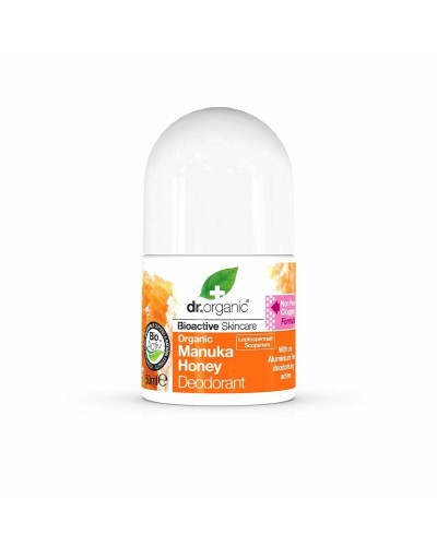 Dr.Organic Manuka Honey Roll-on Deodorant 50ml - Natural & Gentle
