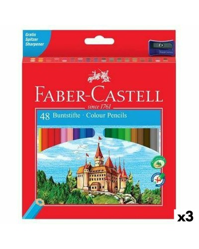 Kleurpotloden Faber-Castell Multicolour 3 Onderdelen