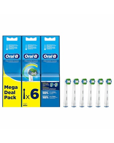 Oral-B Testina Ricambio Bianco - Compatibile Spazzolini Elettrici
