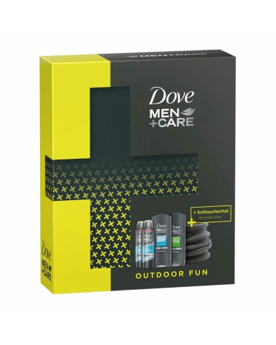 Dove Men Outdoor Fun - Set Baño 5pz: Cuidado Corporal, Hidratación & Frescura

