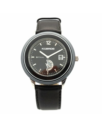 Horloge Heren K&Bros 9431-1-600 Zwart