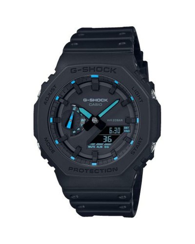 Casio G-Shock GA-2100-1A2ER: Reloj de Hombre Analógico-Digital Negro
