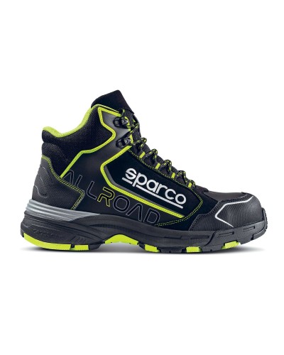 Sparco Allroad-H Motegi: Black Yellow Safety Shoes Size 42
