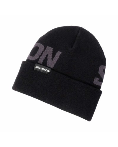 Salomon Snowbird Black Winter Ski Mountaineering Beanie
