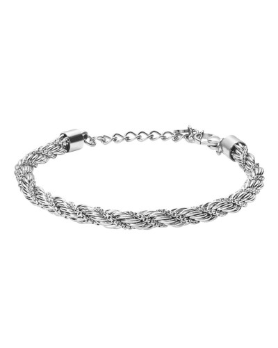 Stroili Bracelet Femme Argent 925 avec Cristaux - Élégant et Lumineux
