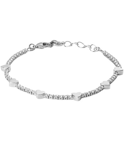 Stroili Bracelet Femme 1689003: Acier, Cristaux - Élégant et Raffiné
