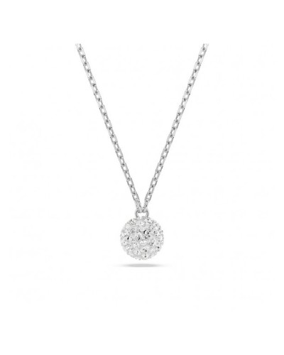 Swarovski Women's Silver Pendant Crystals - Elegant Pendant
