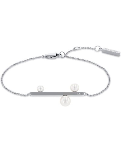 Calvin Klein Collana Donna Acciaio Inox Argento - Gioiello Elegante 35000177
